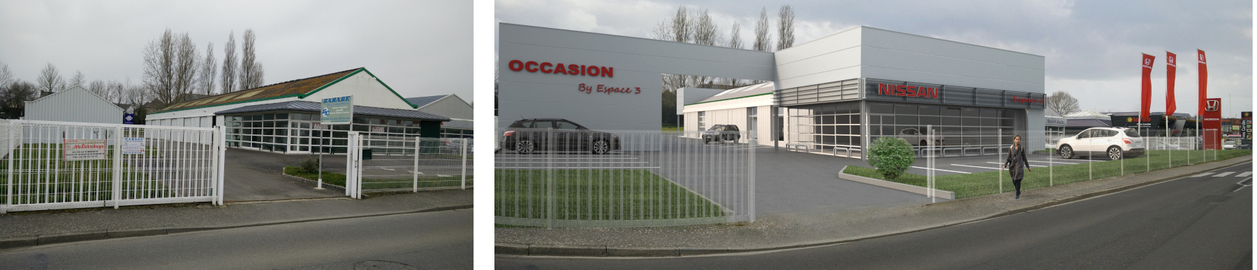 CONCESSION NISSAN à ST JOUAN DES GUERETS (35)