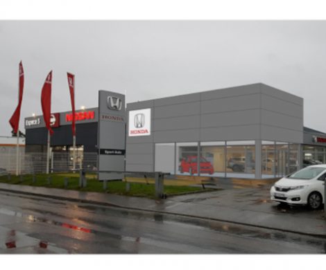 Un nouveau show-room pour la concession HONDA à St Jouan des Guérets (35)