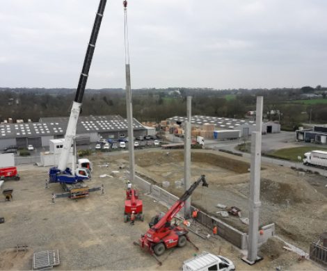 Construction d’une nouvelle chambre froide négative en centre Bretagne