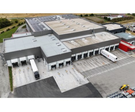 CELVIA – Extension de 3 500 m² de la plateforme logistique de Ploërmel (56) construite en 2019