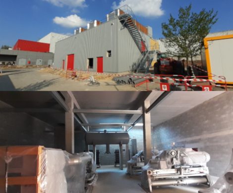 Une nouvelle salle des machines NH3 chez BAHIER à Sceaux sur Huisne (72)